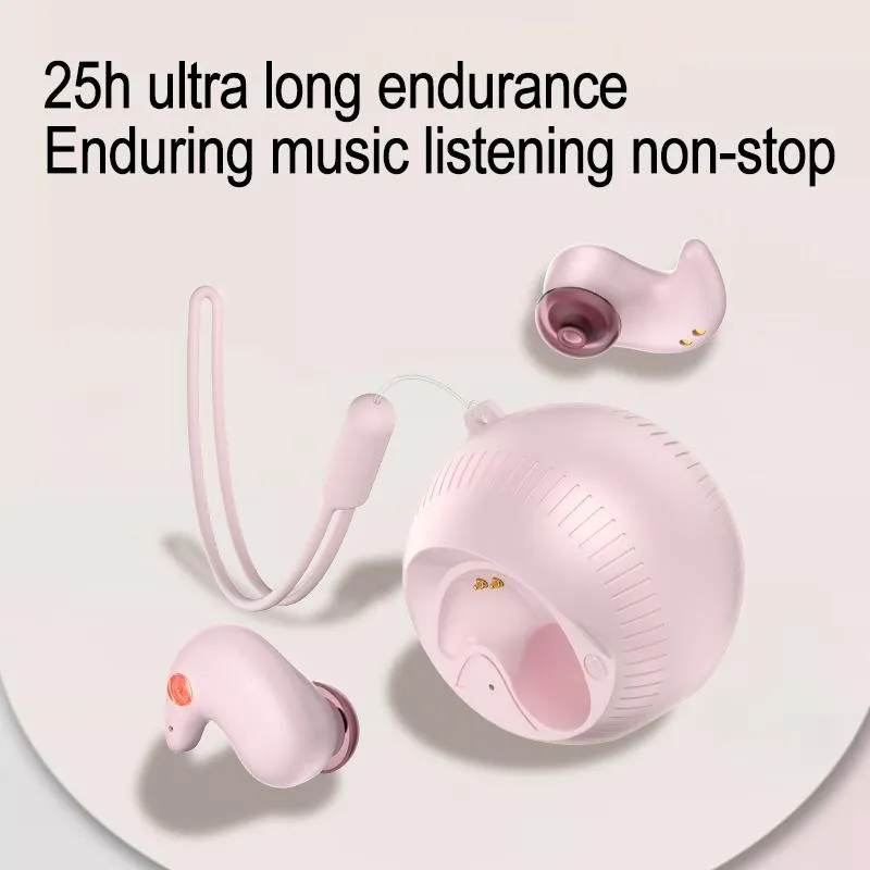 Coconut Ball Bluetooth Earphones with Charging Case
