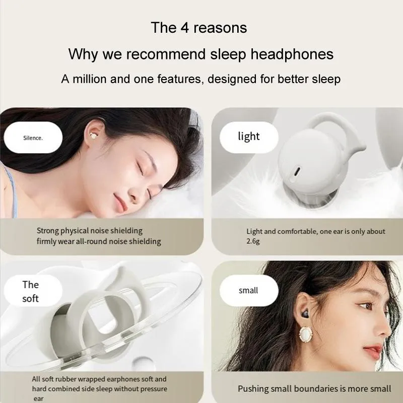 Comfortable Wireless Bluetooth Earphones - Noise Canceling