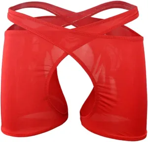 COMLIFE Bulge Pouch Enhancing Underwear for Men Breathable Boxer Briefs Trunks Underpanties