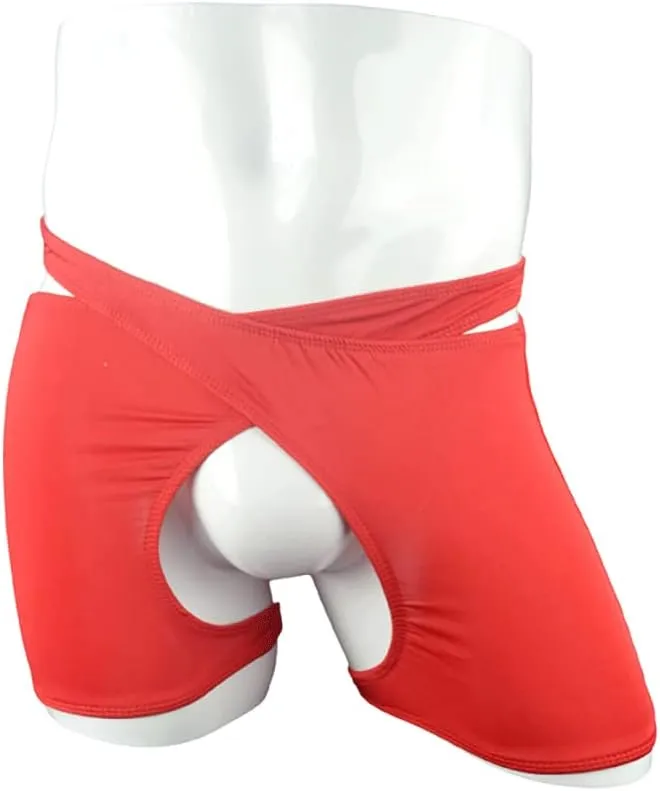 COMLIFE Bulge Pouch Enhancing Underwear for Men Breathable Boxer Briefs Trunks Underpanties