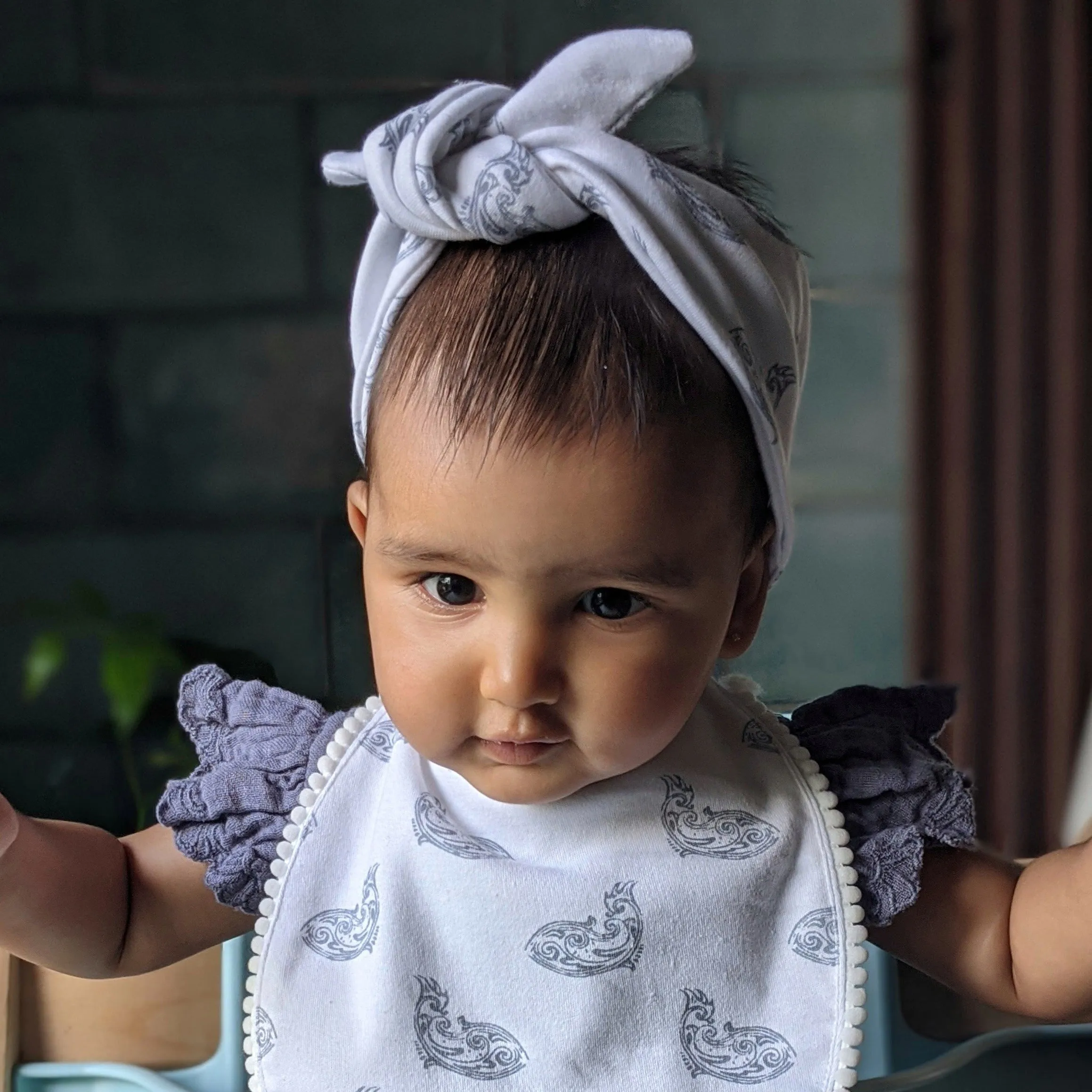 Cotton Adjustable Hairband - Machhli