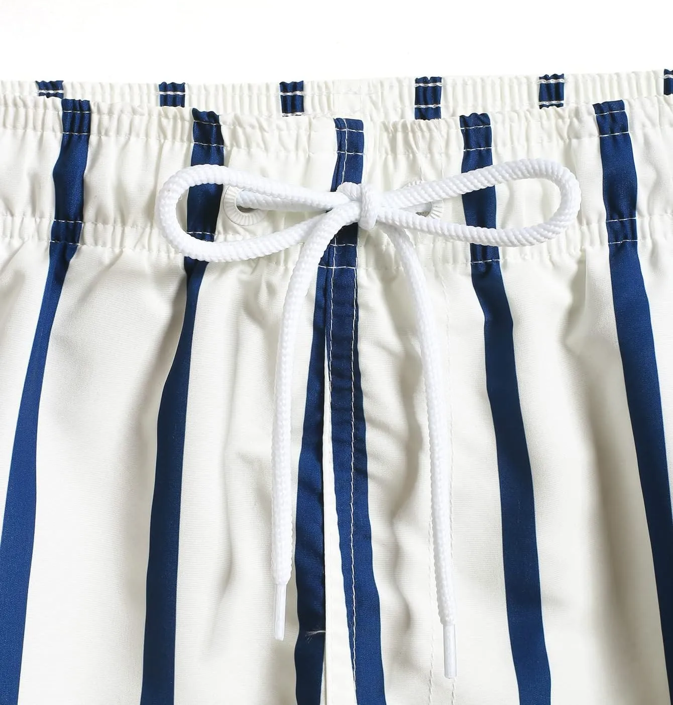 COZYEASE Men's Swim Trunks Quick Dry Elastic Drawstring Print Beach Shorts