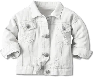 Cromoncent Classic Denim Jacket for Boys Girls