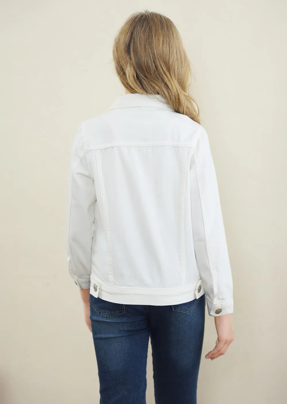 Cromoncent Classic Denim Jacket for Boys Girls