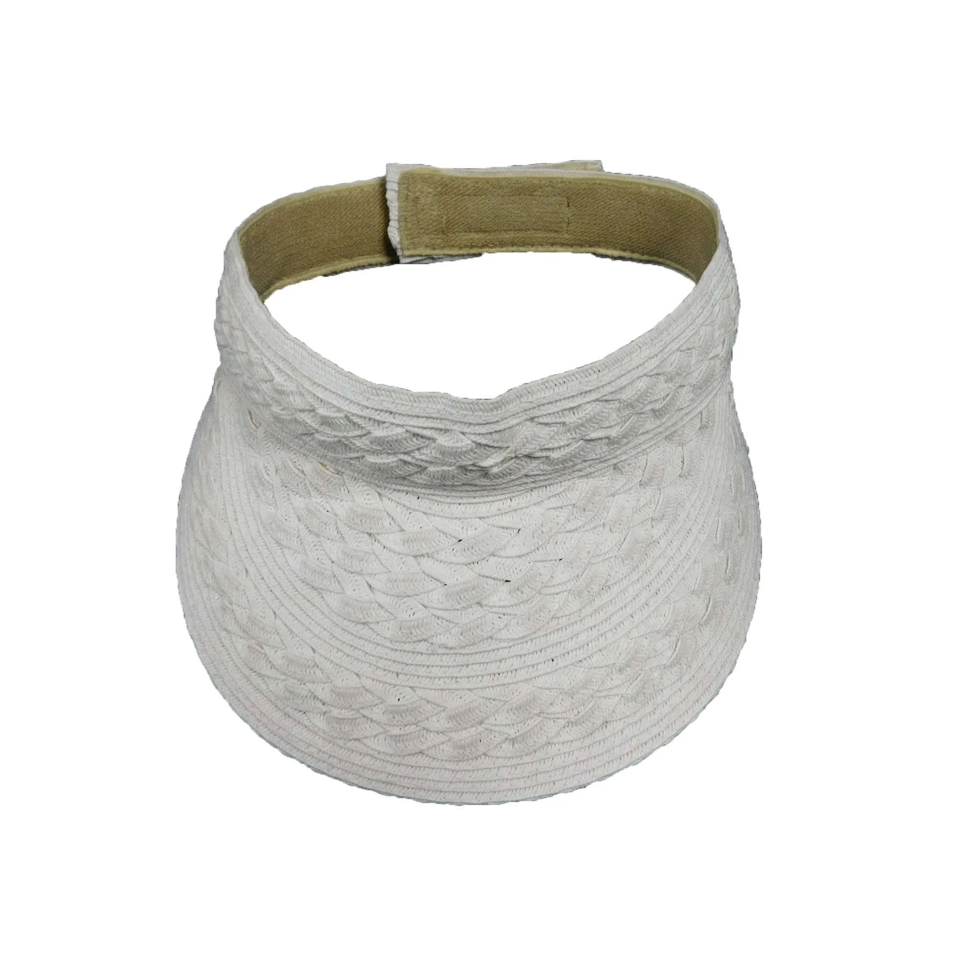 Cross Braid Sun Visor - Boardwalk Style Hats
