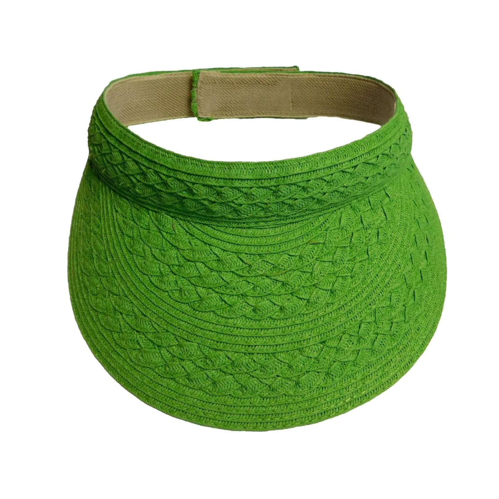 Cross Braid Sun Visor - Boardwalk Style Hats