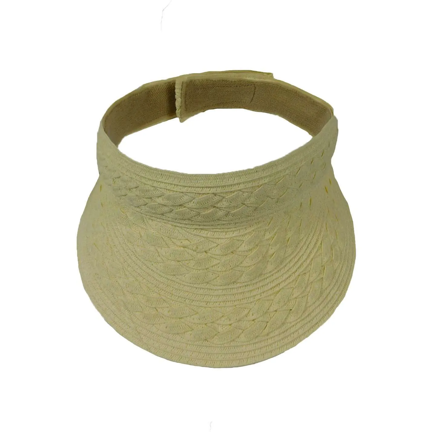 Cross Braid Sun Visor - Boardwalk Style Hats