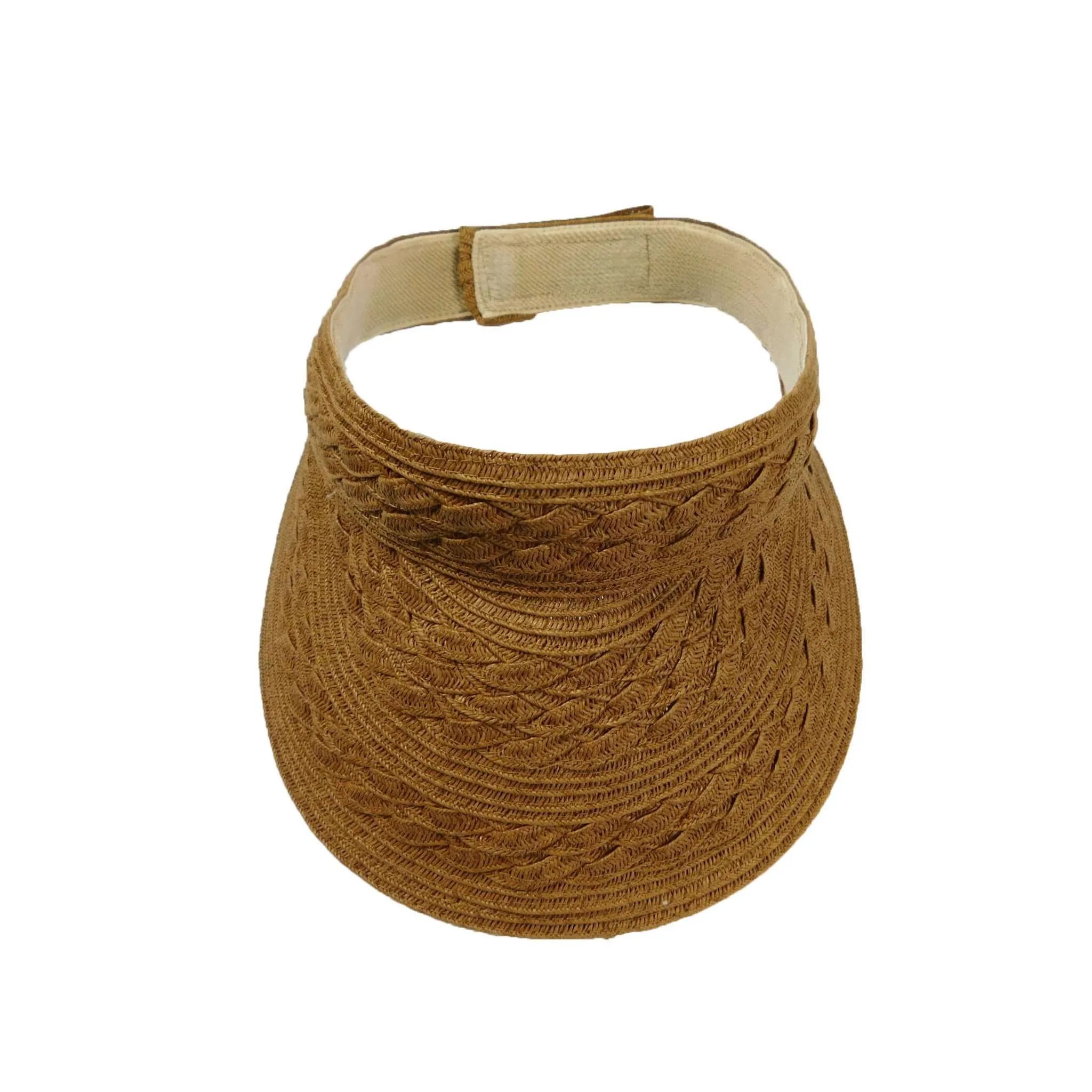 Cross Braid Sun Visor - Boardwalk Style Hats