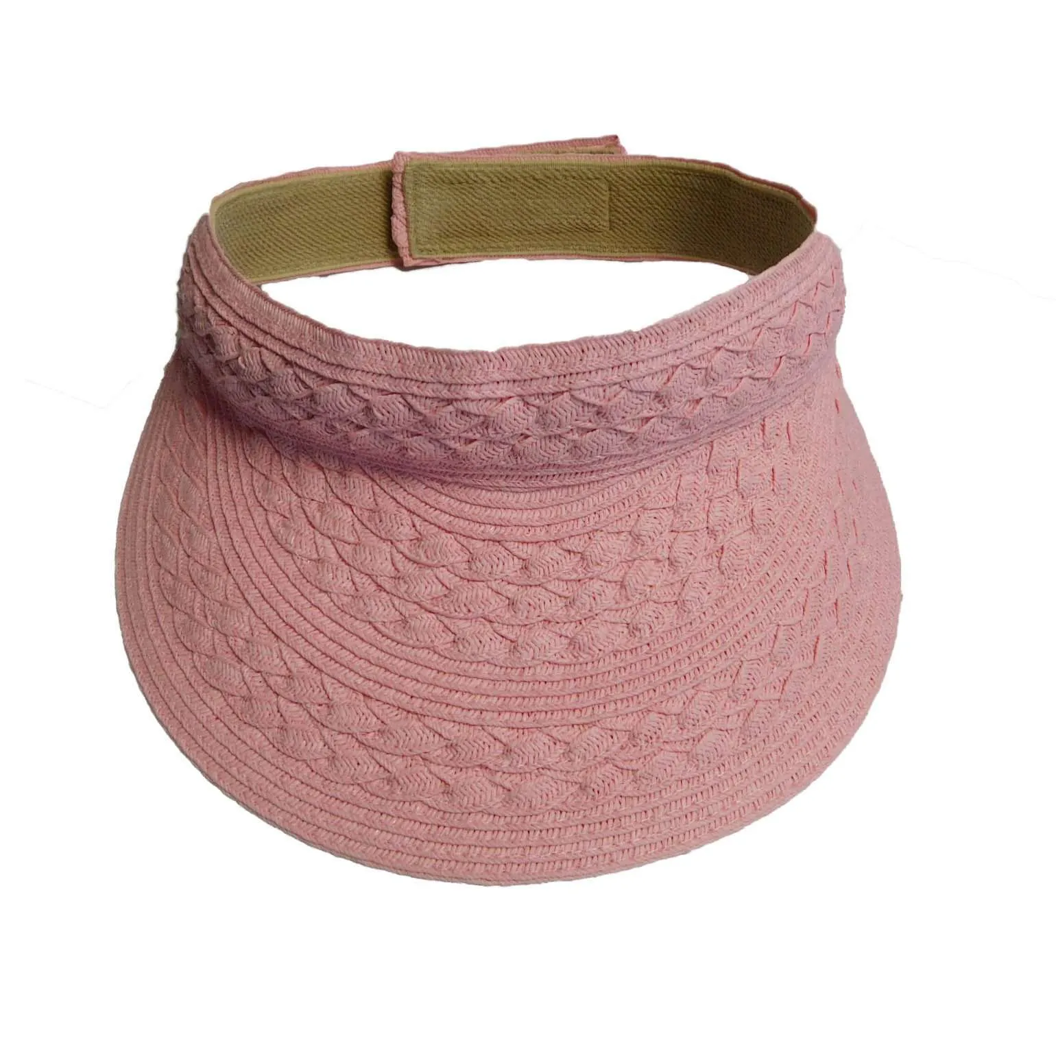 Cross Braid Sun Visor - Boardwalk Style Hats