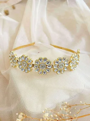 Designer Kundan Studded Hairband