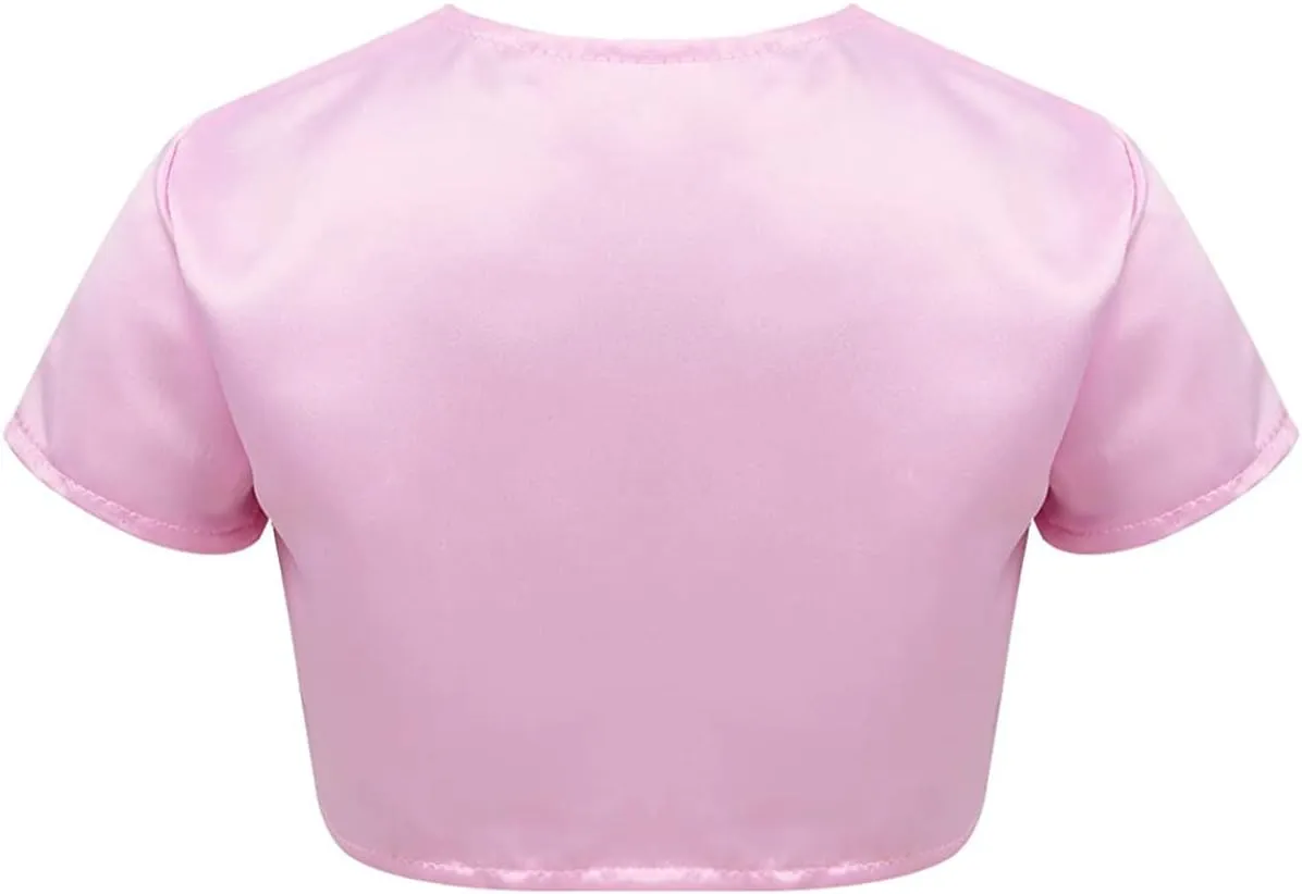 DINGZANCAMO Short Sleeves Jacket Chiffon Bolero Formal Capes Wraps for Evening Dress