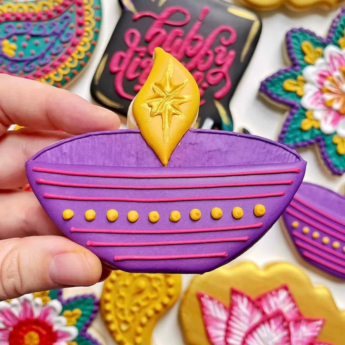 Diwali Candle Cookie Cutter