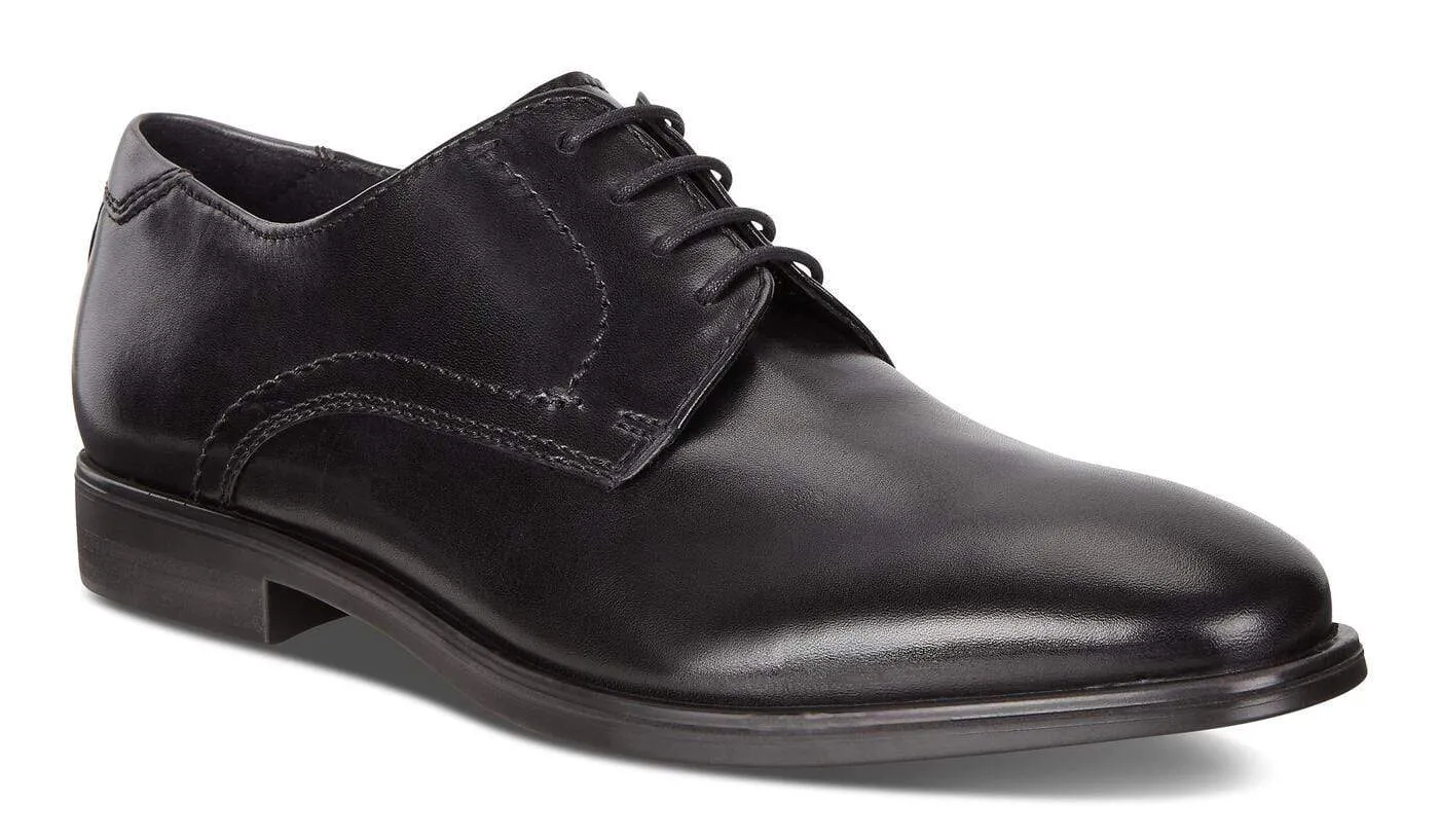 Ecco Men's Melbourne Dress Shoes- Black/ Magnet