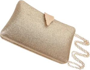 Elegant Sequined Evening Bag for Ladies Wedding Purse Phone Bag Versatile Clutch Random Color