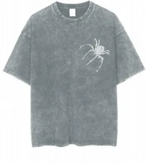 EMMIOL Men's T Shirts Oversized Short Sleeves Unisex Loose Solid Streetwear Tee Crew Neck Cotton Tops