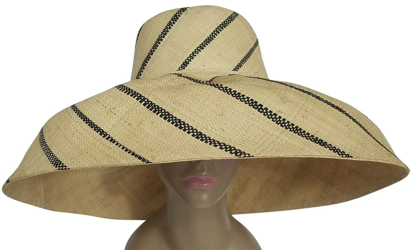 Enyonyam: Madagascar Big Brim Raffia Sun Hat