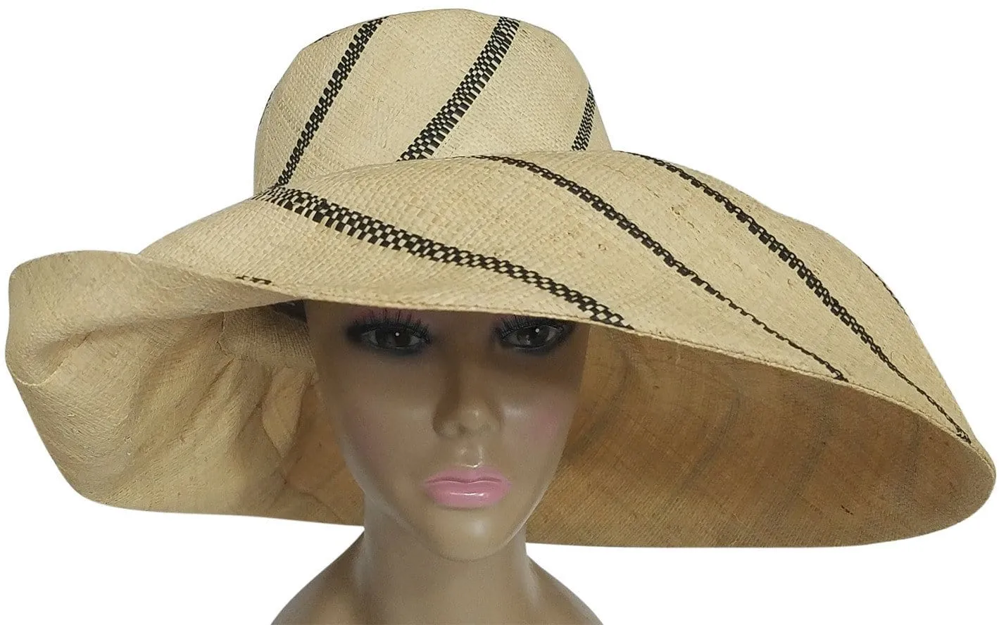 Enyonyam: Madagascar Big Brim Raffia Sun Hat