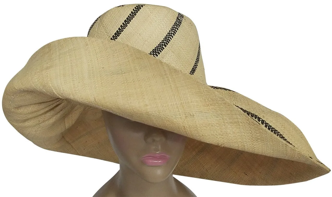 Enyonyam: Madagascar Big Brim Raffia Sun Hat