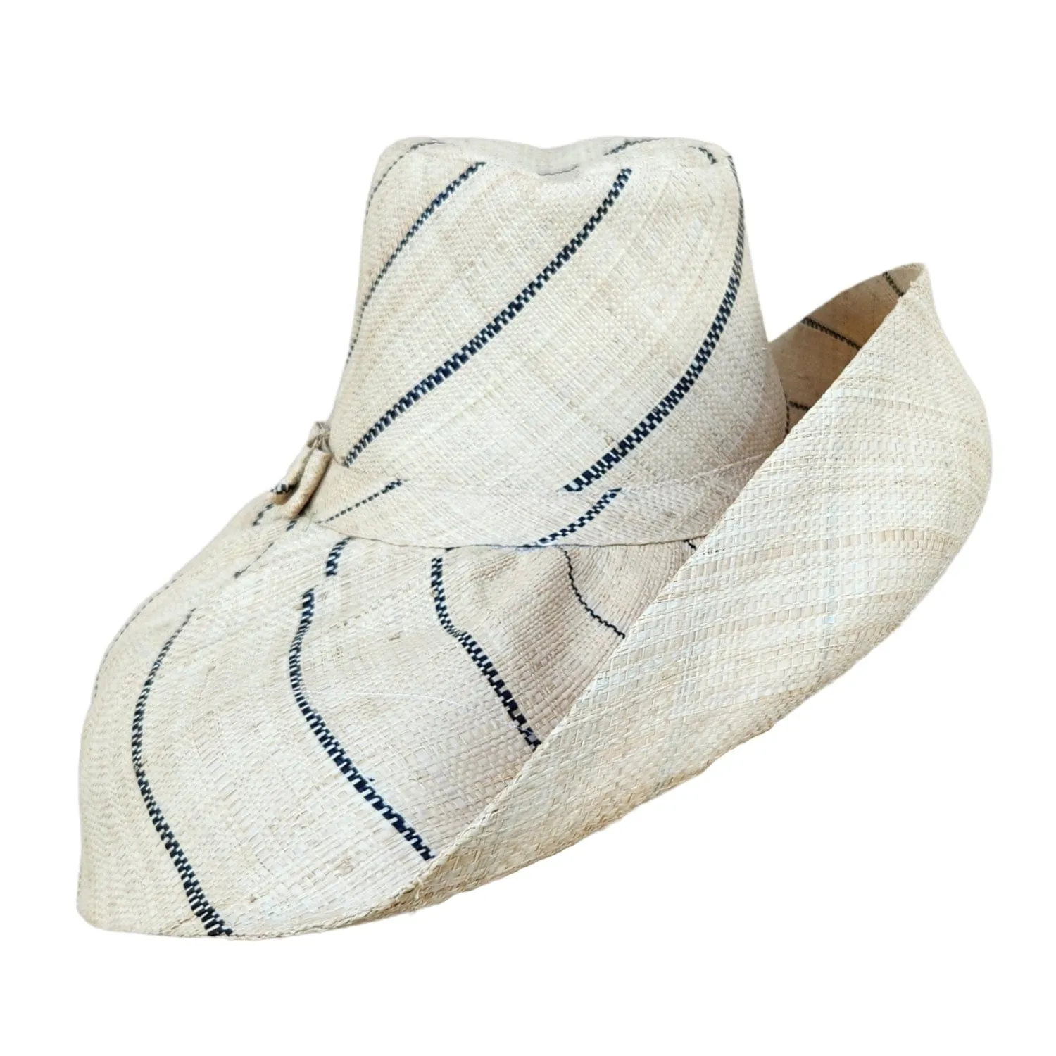 Enyonyam: Madagascar Big Brim Raffia Sun Hat