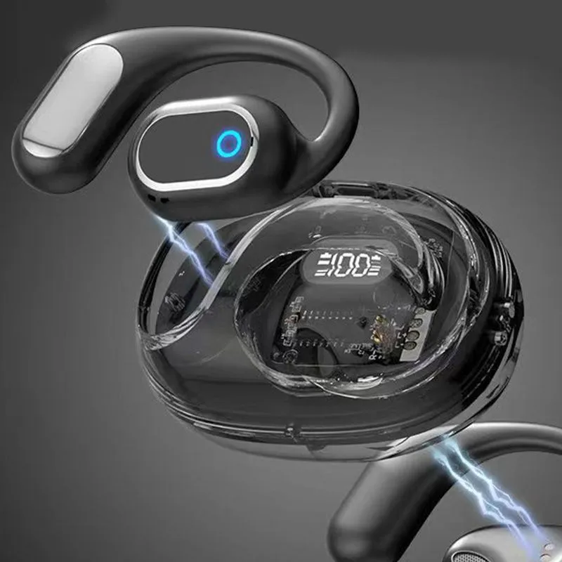 Ergonomic Hanging Style Noise-cancelling Wirless Bluetooth Headphones