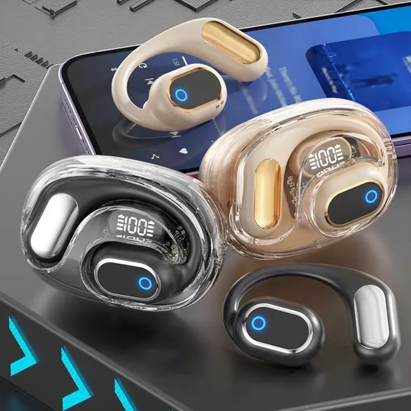 Ergonomic Hanging Style Noise-cancelling Wirless Bluetooth Headphones