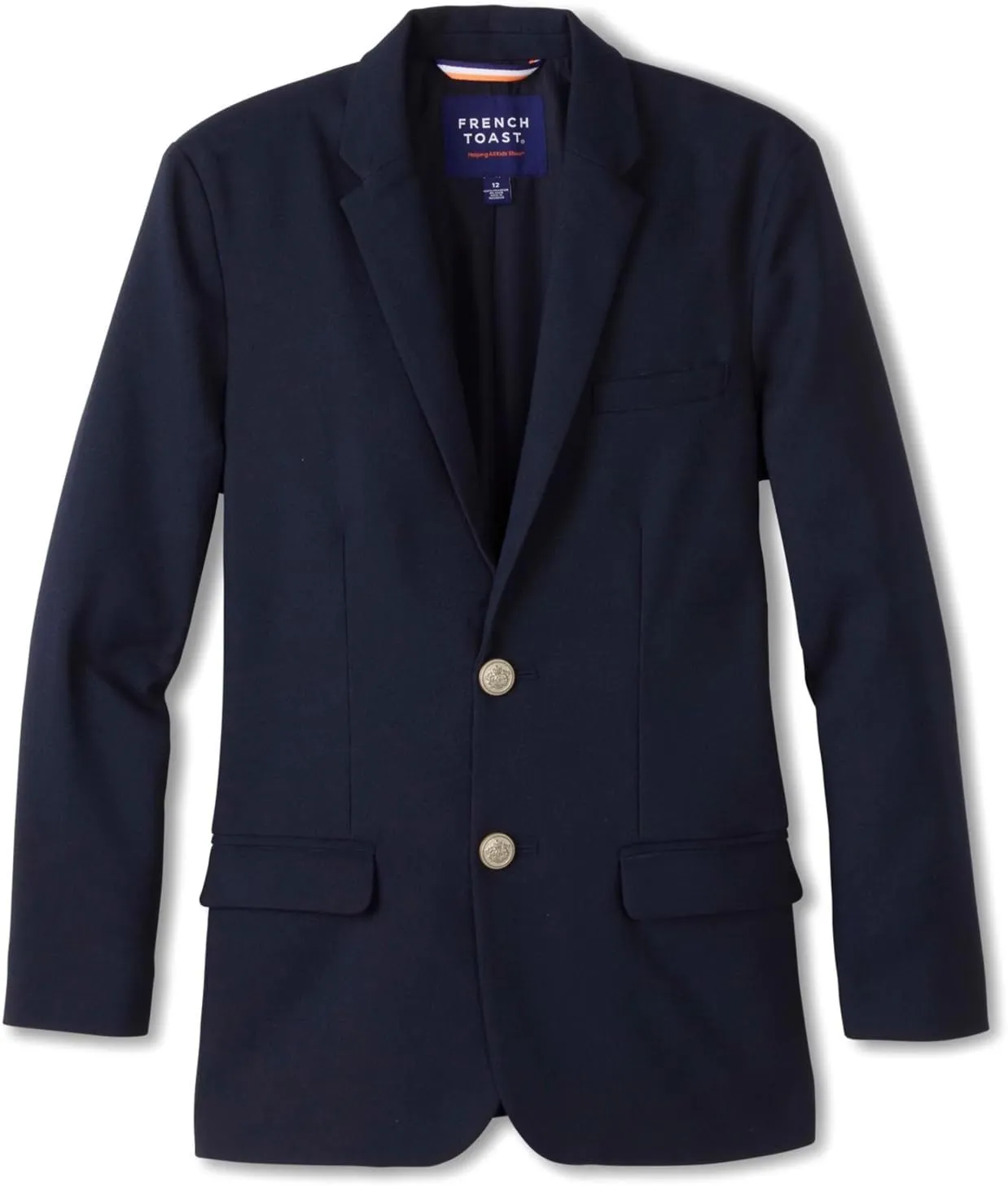 French Toast Men's Classic School Blazer, Navy