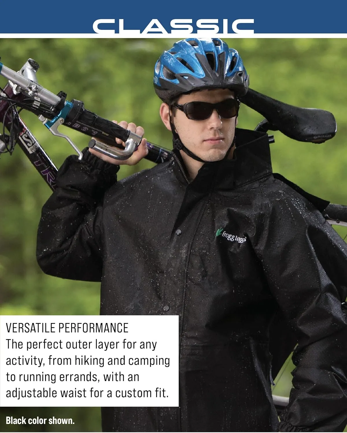 FROGG TOGGS Men's Classic Pro Action Waterproof Breathable Rain Jacket