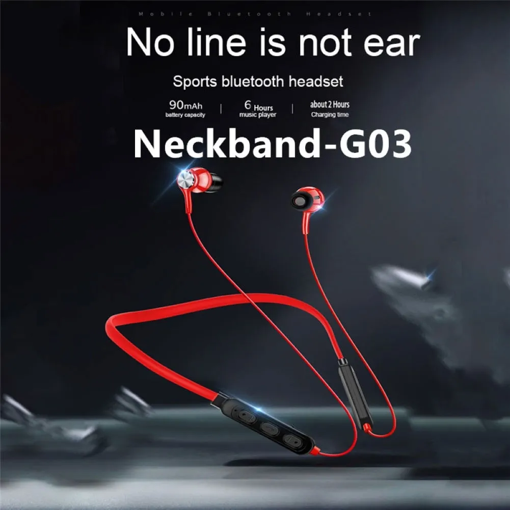 G03 Wireless Earphones (Noise Cancelling, Supports Hands-Free Calling)
