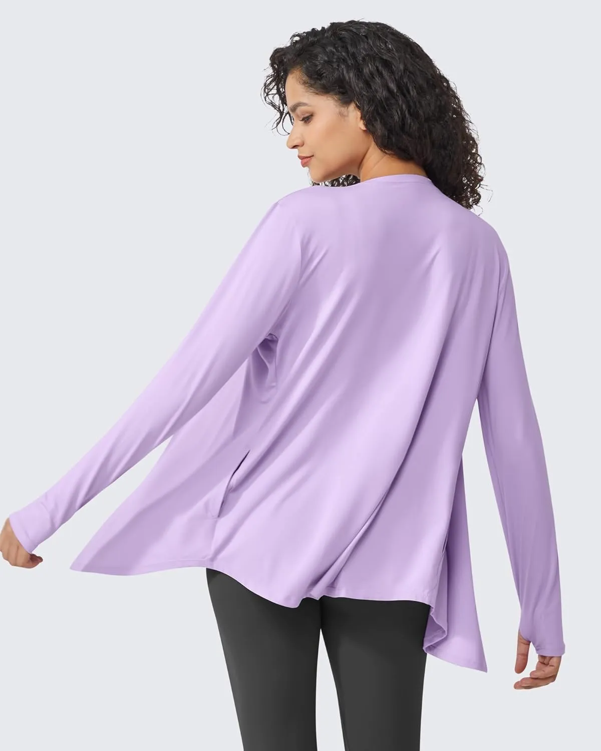 G4Free Lightweight Cardigans for Women UPF 50  Long Sleeve Sun Shirts Open Front Summer Cover Ups UV Protection