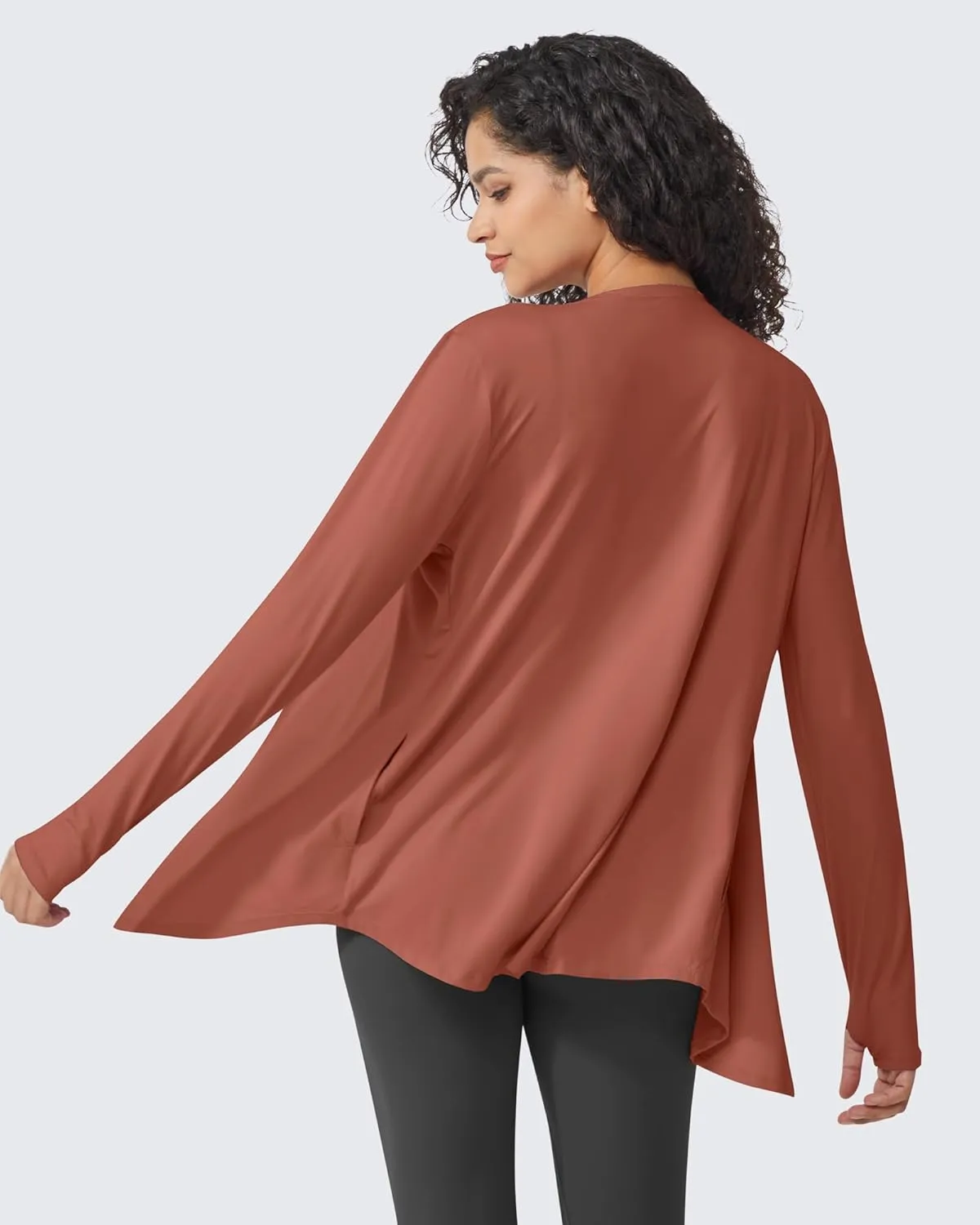 G4Free Lightweight Cardigans for Women UPF 50  Long Sleeve Sun Shirts Open Front Summer Cover Ups UV Protection