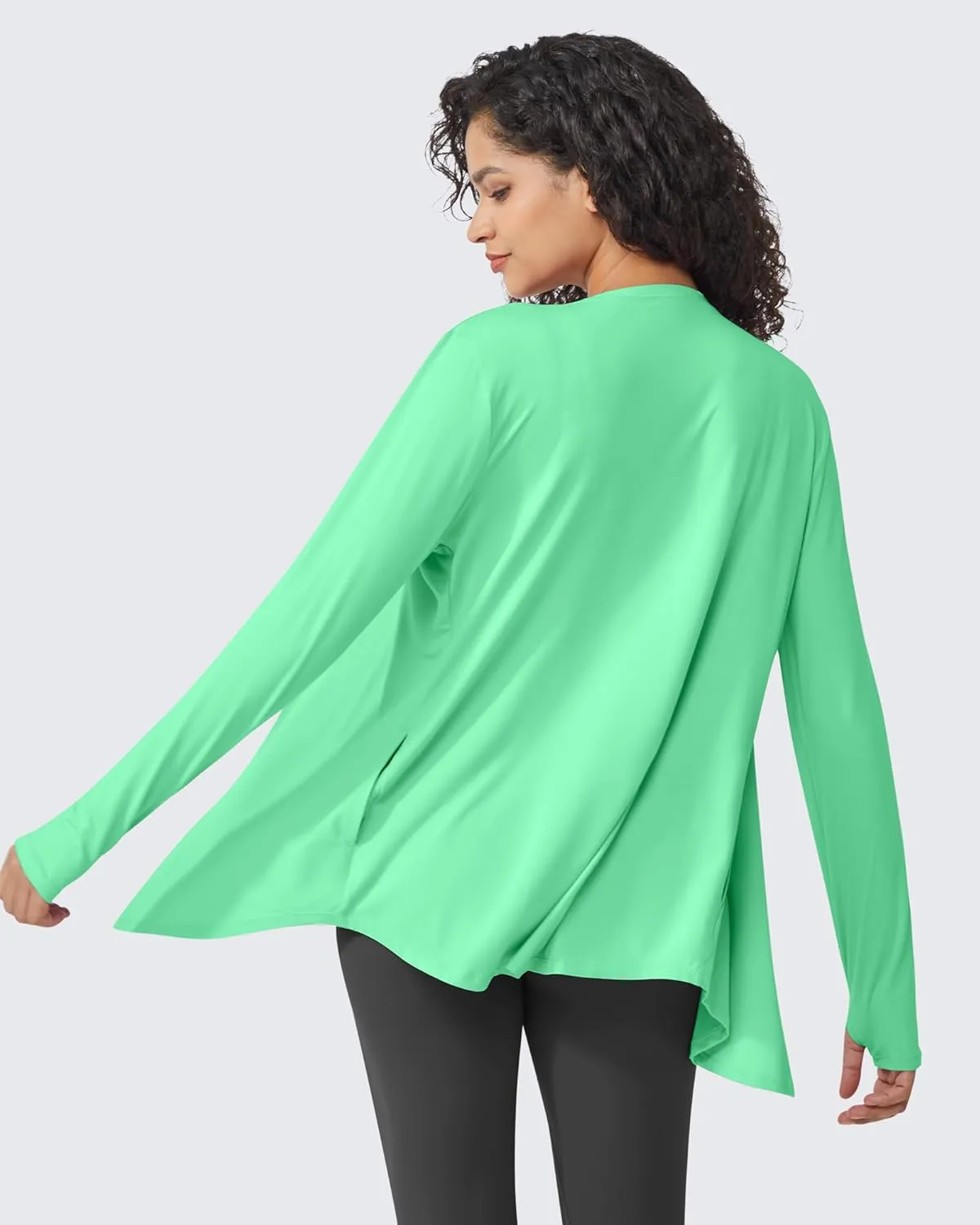 G4Free Lightweight Cardigans for Women UPF 50  Long Sleeve Sun Shirts Open Front Summer Cover Ups UV Protection