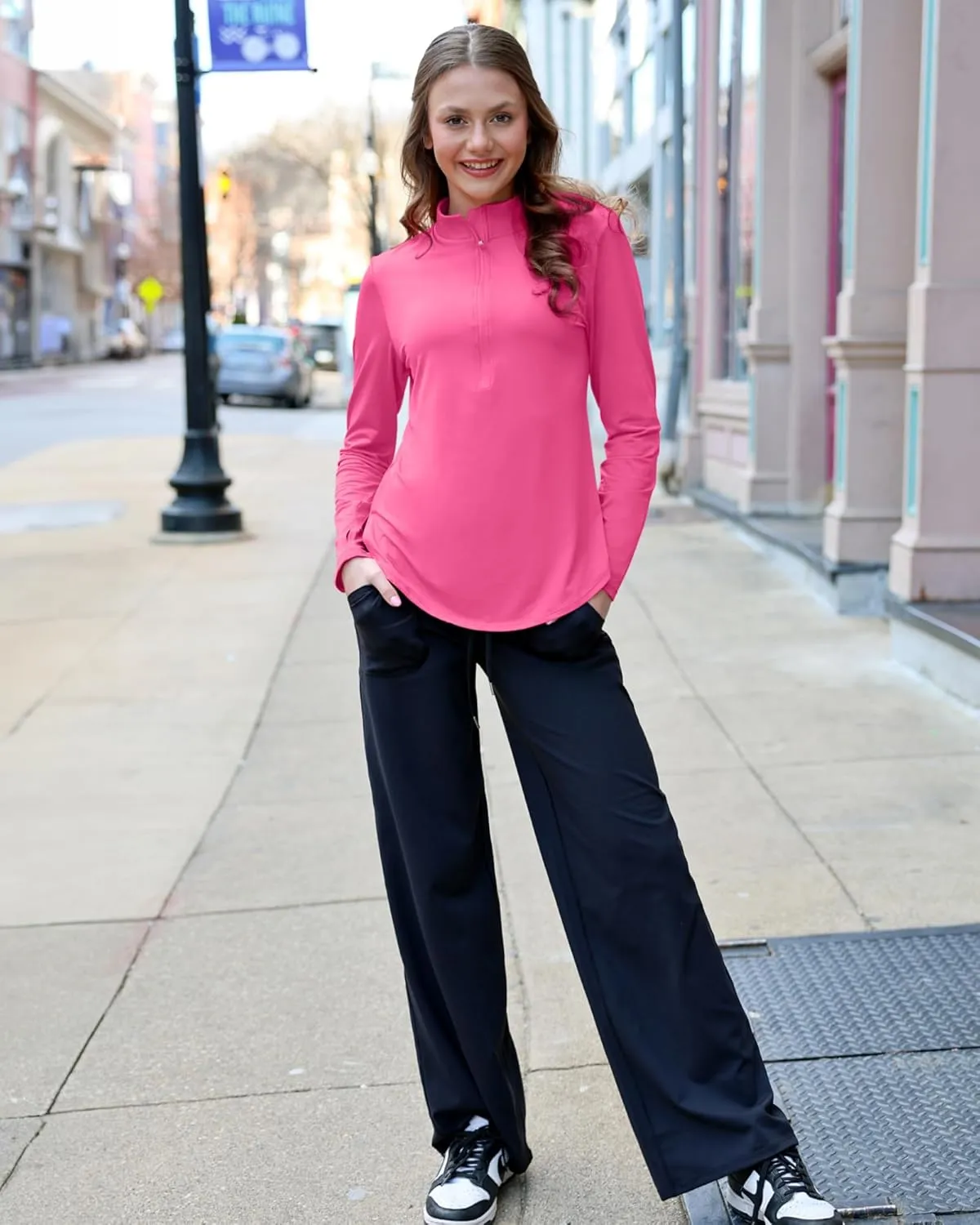 G4Free Womens UPF 50  Sun Shirts Lightweight Quick Dry Long Sleeve Workout Tops Lightweight Running Pullover