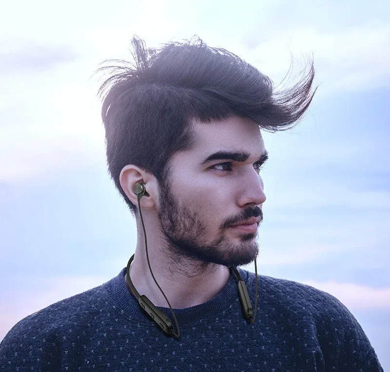 GADGET MAX GM13 NECKBAND WIRELESS EARPHONES (V5.0)