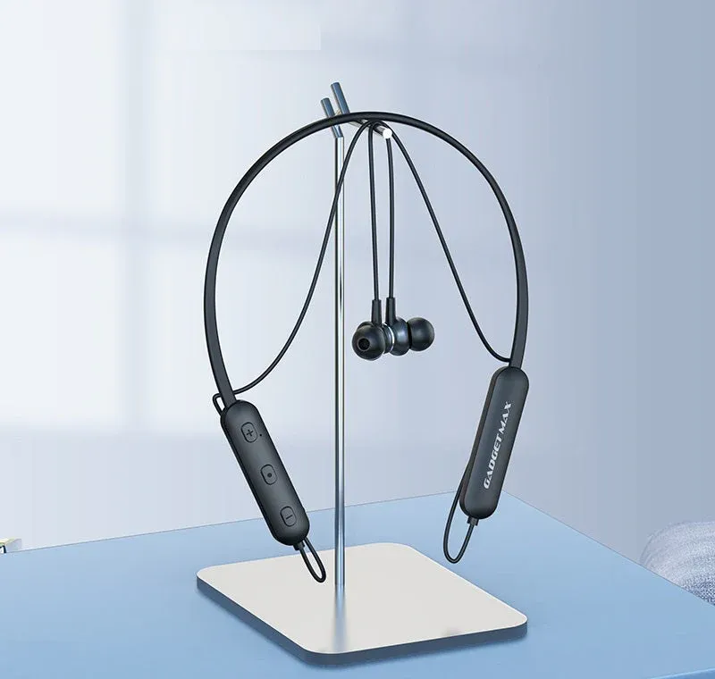 GADGET MAX GM13 NECKBAND WIRELESS EARPHONES (V5.0)