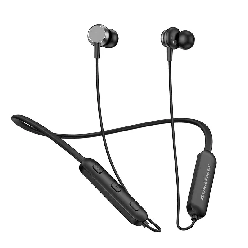 GADGET MAX GM13 NECKBAND WIRELESS EARPHONES (V5.0)