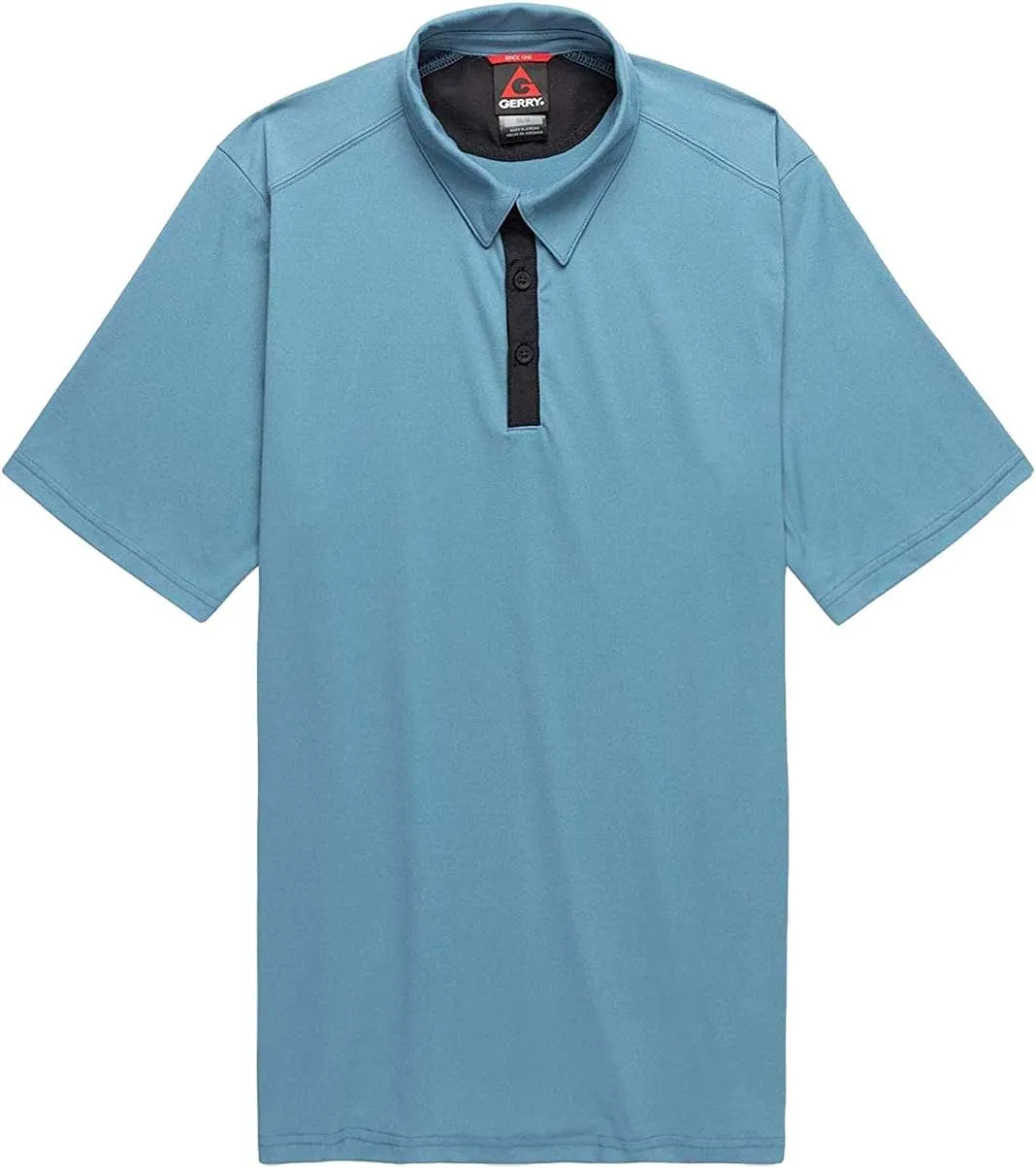 Gerry Men's Quick Dry Short Sleeve Polo Shirt