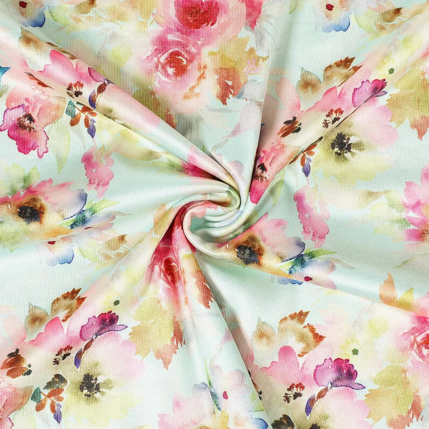 Girls Floral Boho Dress with Flutter Ruffle Sleeves - Summer Casual Holiday Sundress Flower Print Beach Dress 7-14 Years