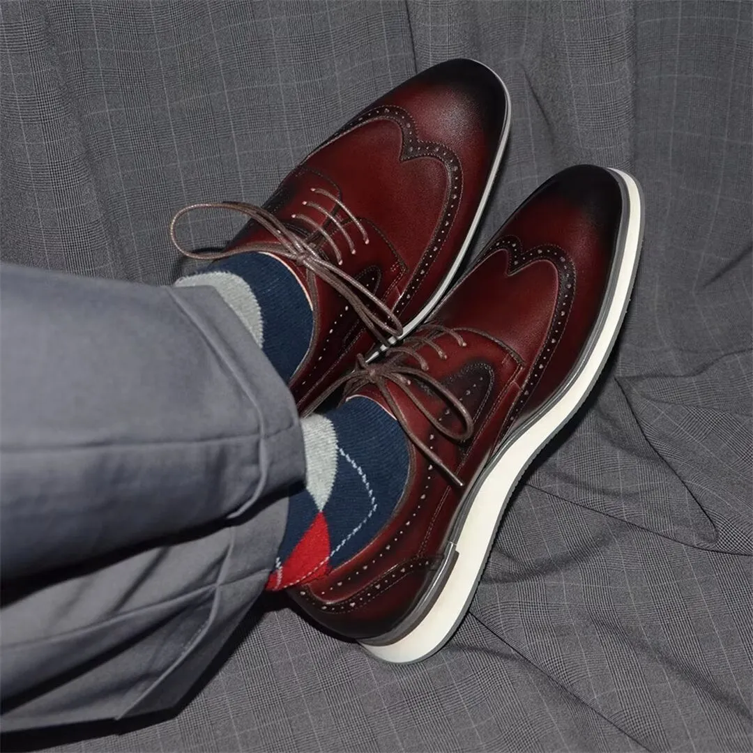 Goldara Brogue Opulessa Lace