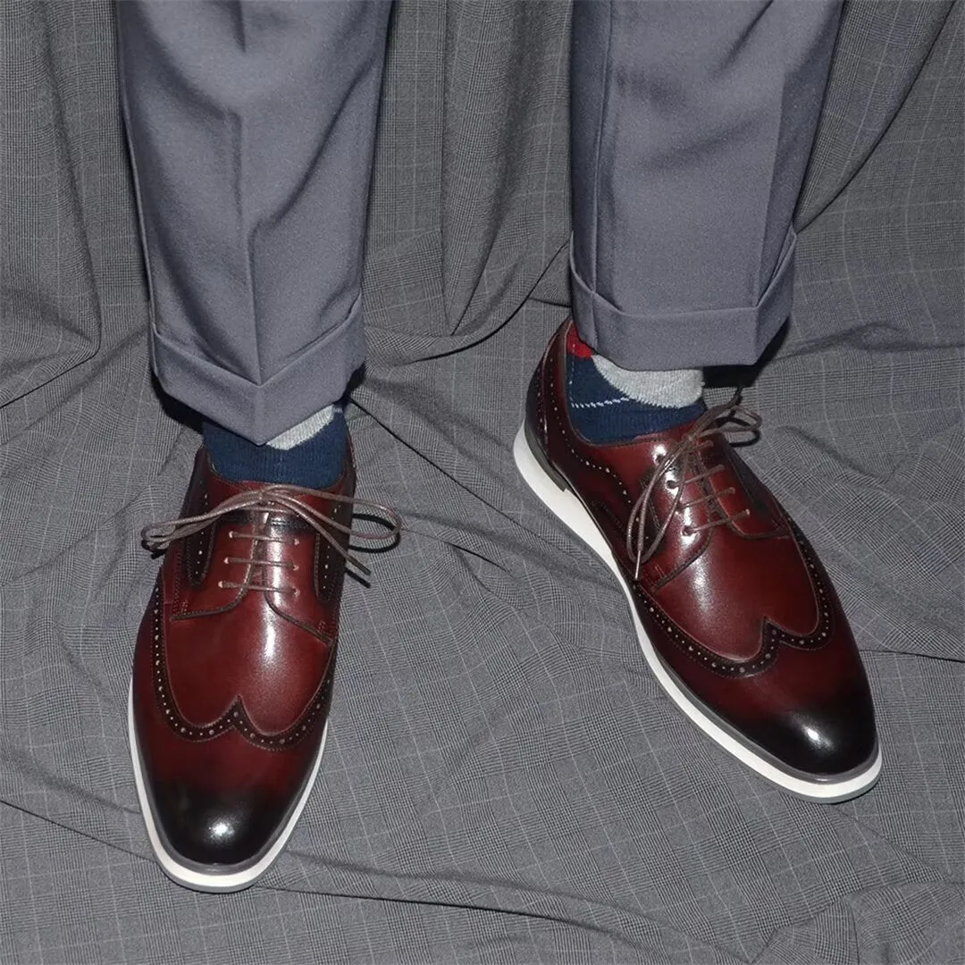 Goldara Brogue Opulessa Lace