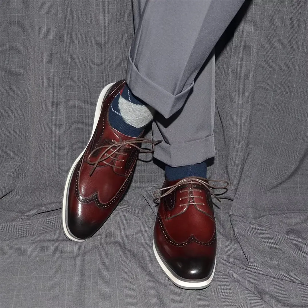 Goldara Brogue Opulessa Lace