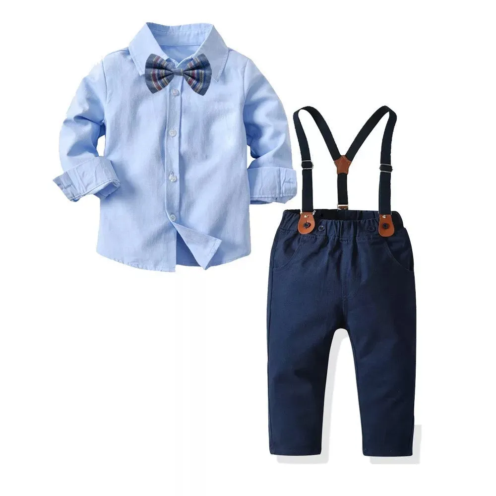 GV Boys Steve 3 piece Suspenders, Bow Tie and Dress Shirt set