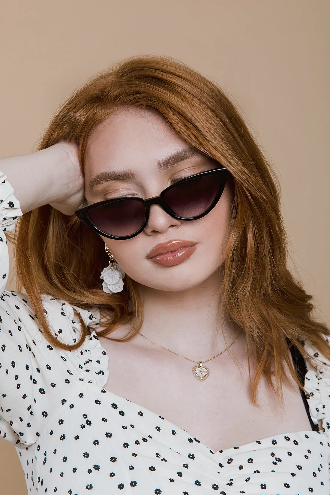 Half Moon Cat Eye Sunglasses