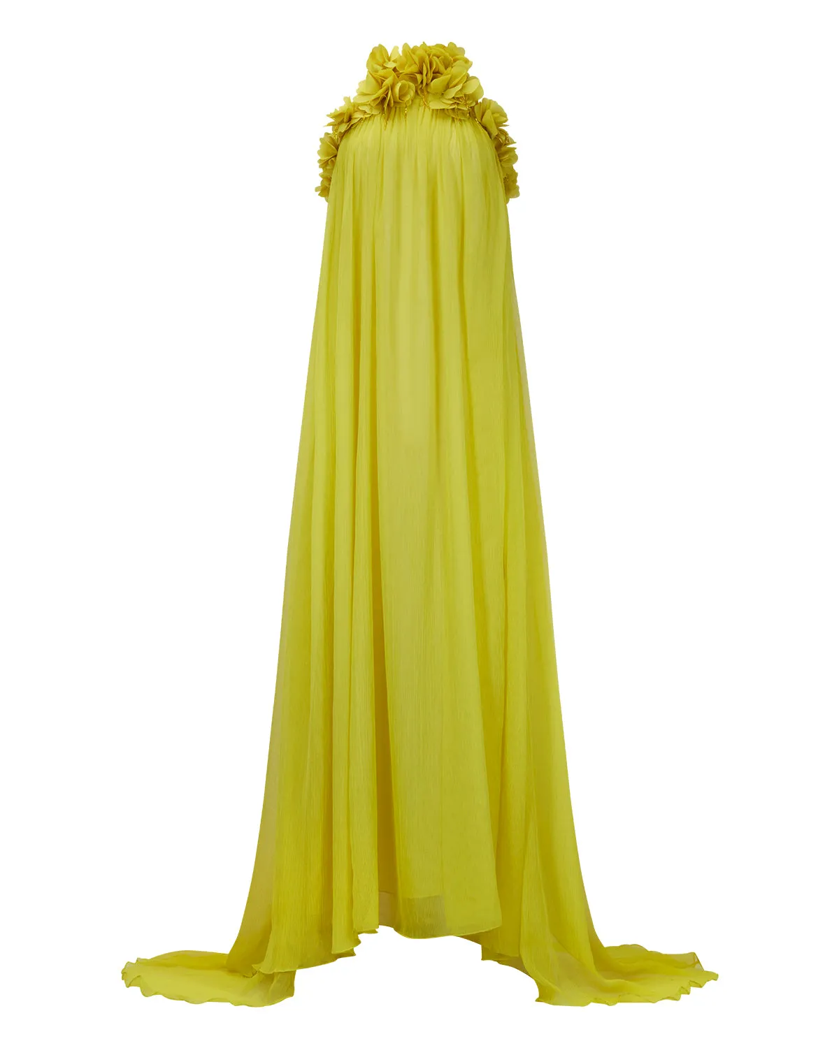 Hand-Embroidered 3D Gown