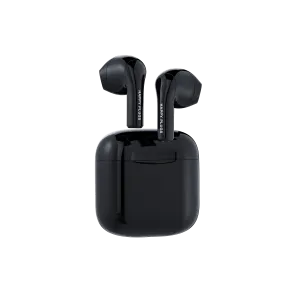 HAPPY PLUGS Joy True Wireless Headphones - Black