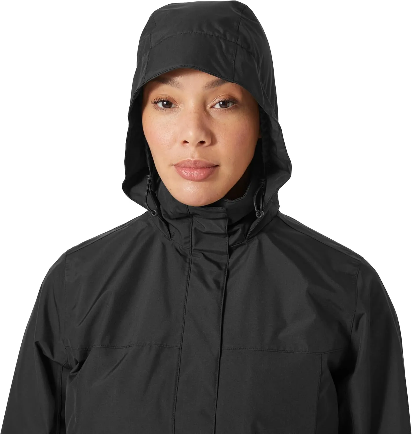 Helly-Hansen Womens Aden Waterproof Breathable Hooded Long Rain Jacket