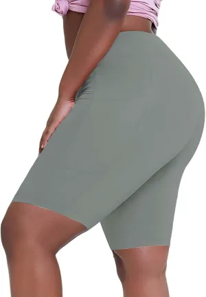 High Waisted Biker Shorts for Women Women's Hip Lifting High Waisted Tummy Tightening Leggings Breathable Yoga