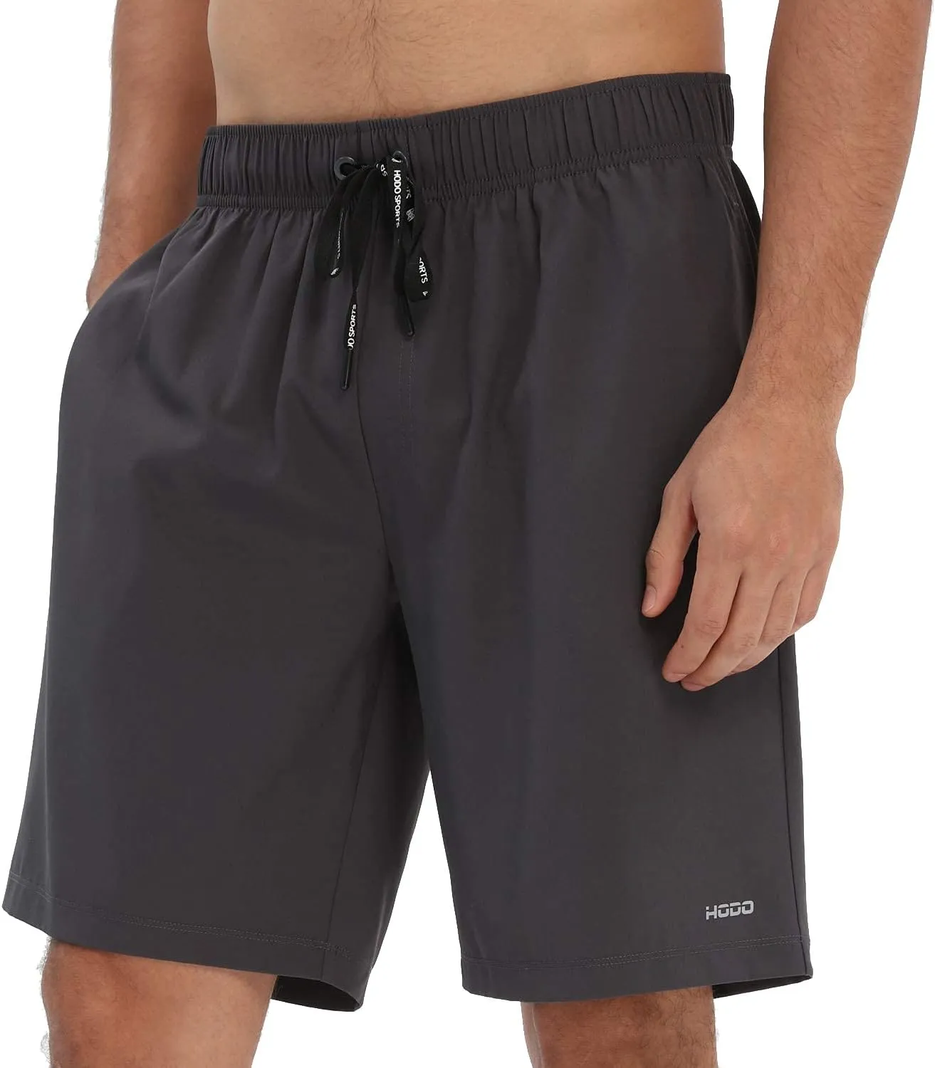 HOdo Mens Swim Trunks 9" Quick Dry Swim Shorts Bathing Suit