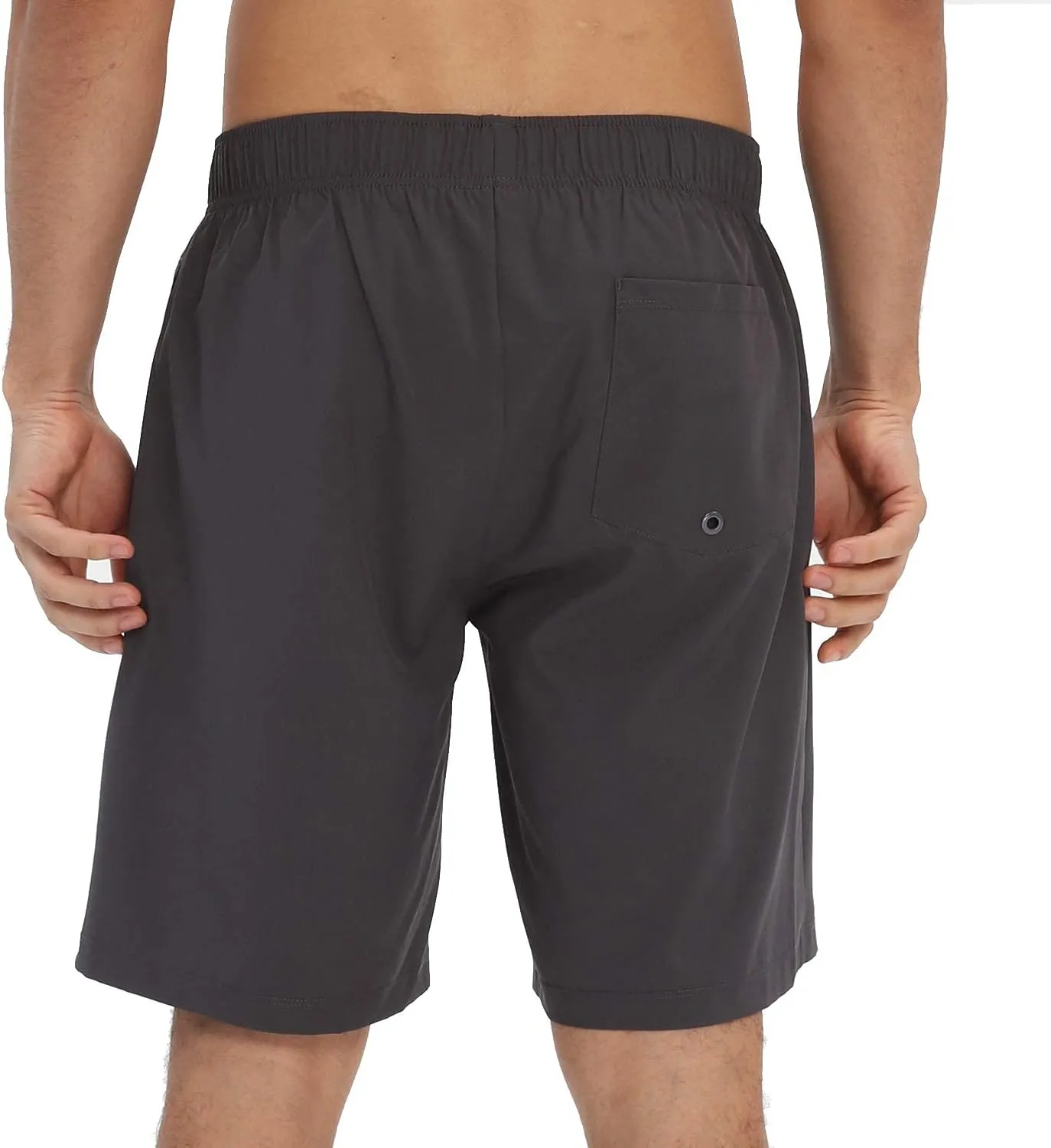 HOdo Mens Swim Trunks 9" Quick Dry Swim Shorts Bathing Suit