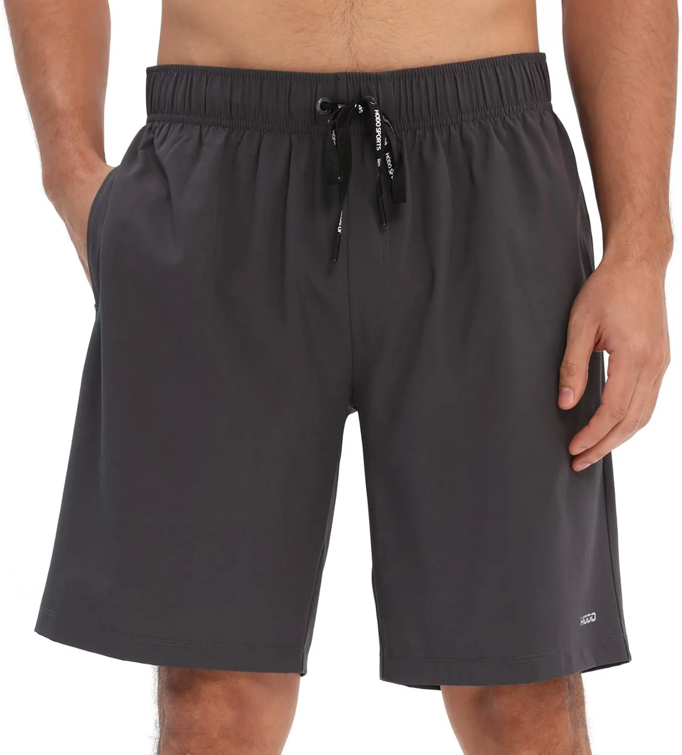 HOdo Mens Swim Trunks 9" Quick Dry Swim Shorts Bathing Suit