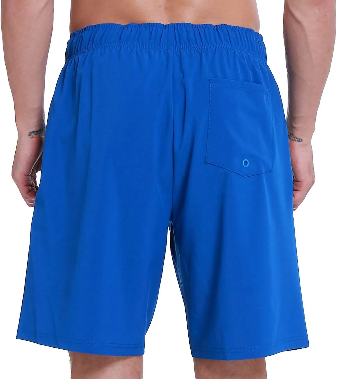 HOdo Mens Swim Trunks 9" Quick Dry Swim Shorts Bathing Suit